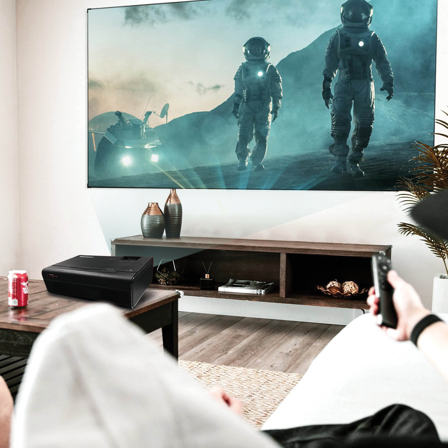 150″ Home Theater LCD Projector