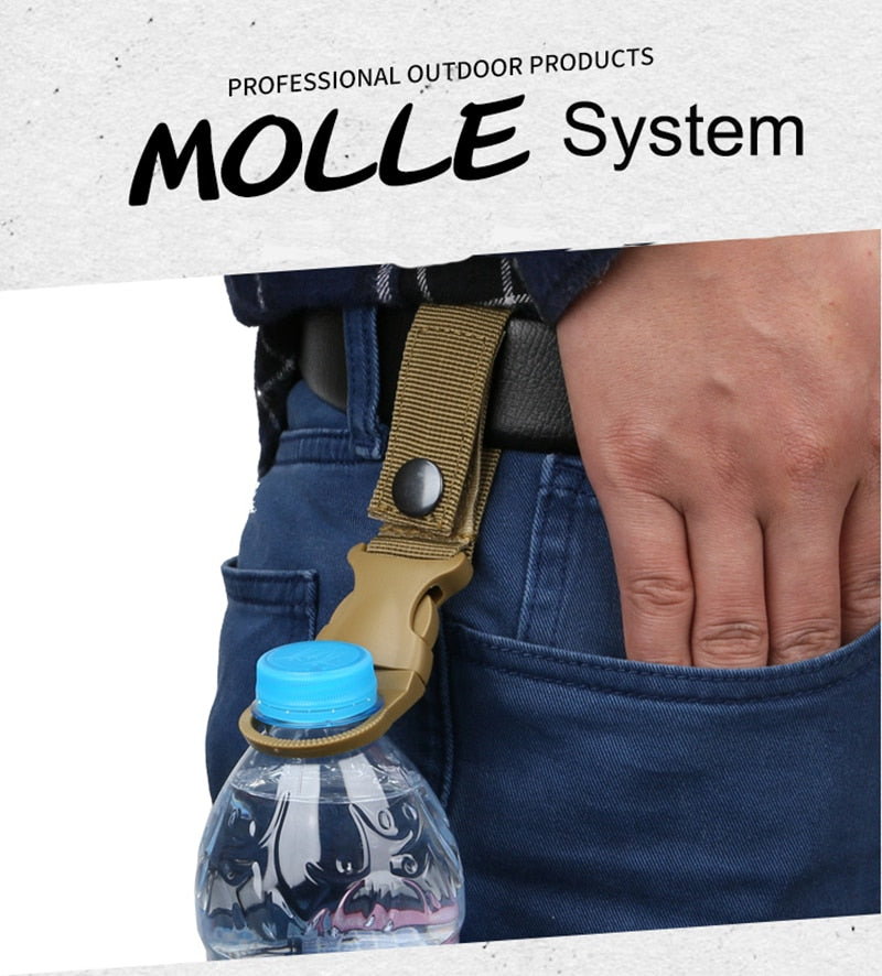 Tactical Webbing Water Bottle Hanging Buckles