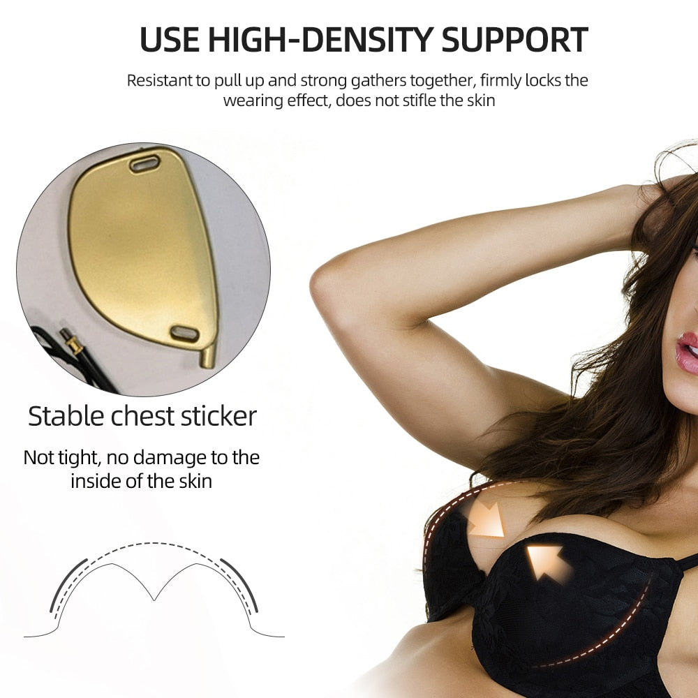 Push Up Frontless Bra