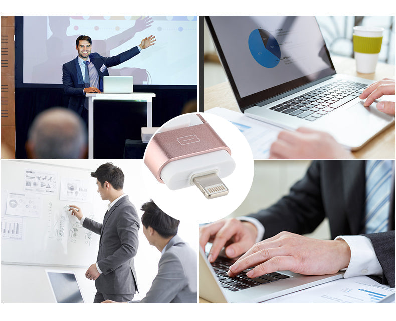 Portable USB Flash Drive for iPhone, iPad & Android