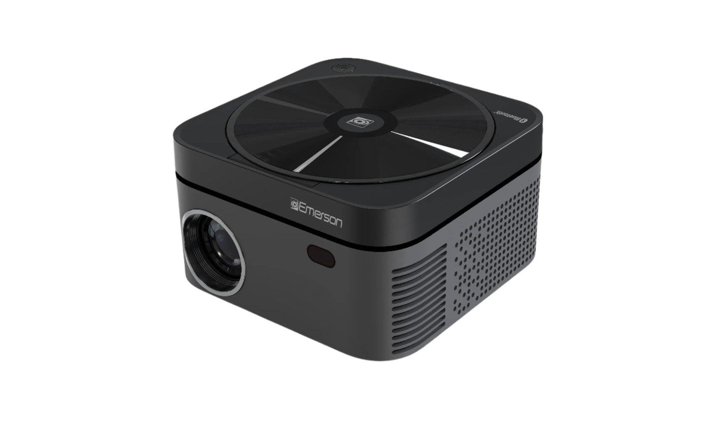 120" Home Theater LCD Projector with Built-In DVD Player