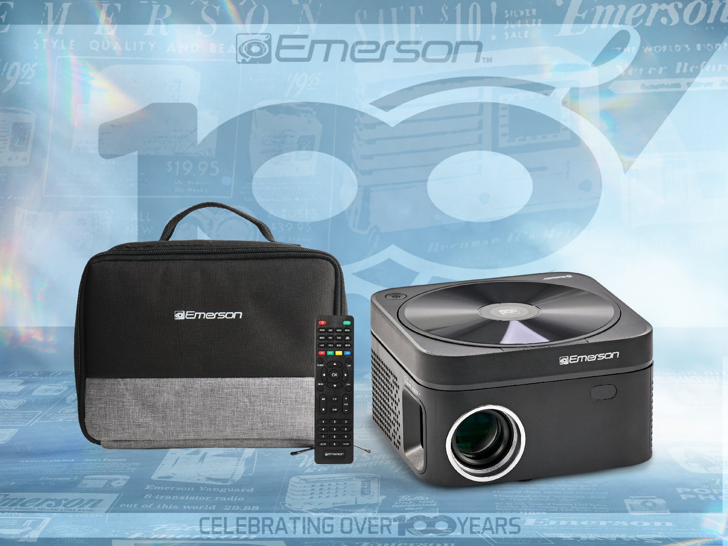 120" Home Theater LCD Projector Combo with Built-In DVD Player
