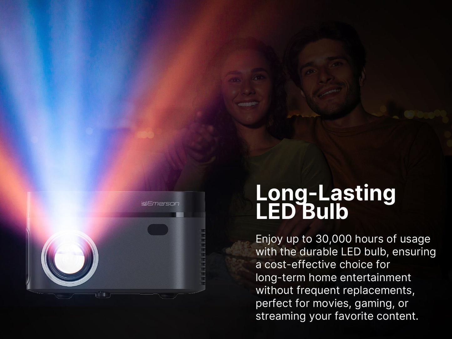 120" Home Theater LCD Projector Combo with Built-In DVD Player