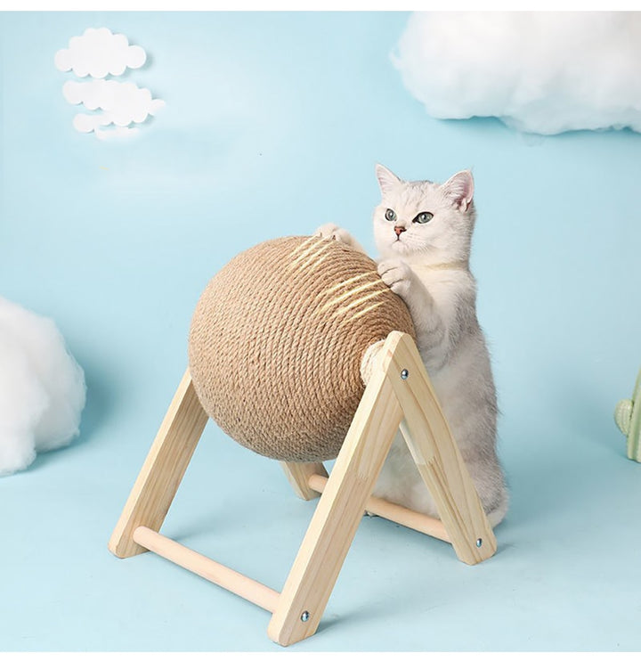 Cat Scratching Ball Toy
