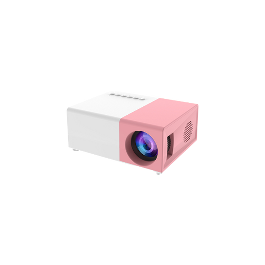 pink mini projector, portable projector
