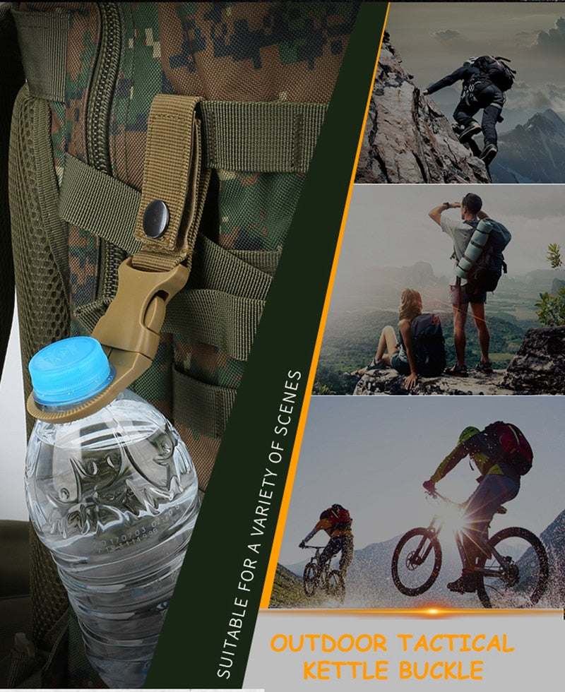 Tactical Webbing Water Bottle Hanging Buckles