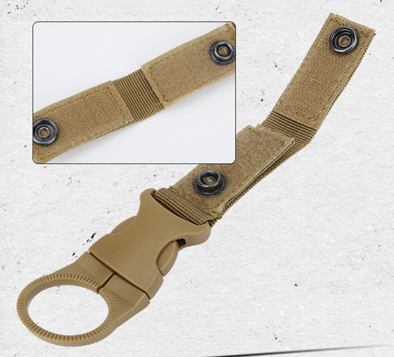 Tactical Webbing Water Bottle Hanging Buckles