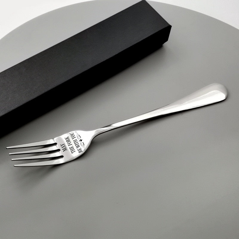 Engraved Fork & Gift Box Included