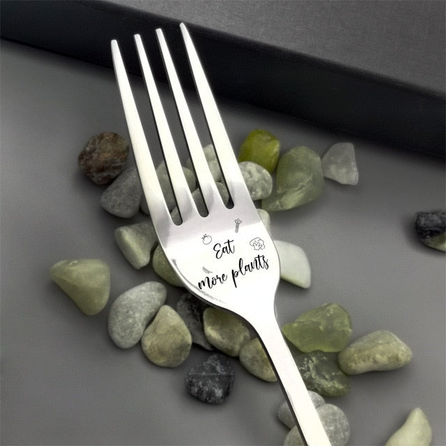 Engraved Fork & Gift Box Included