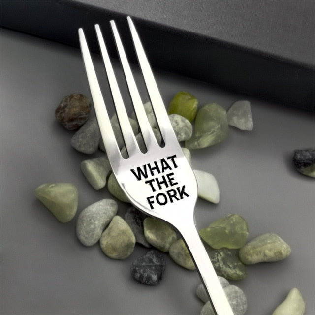 Engraved Fork & Gift Box Included