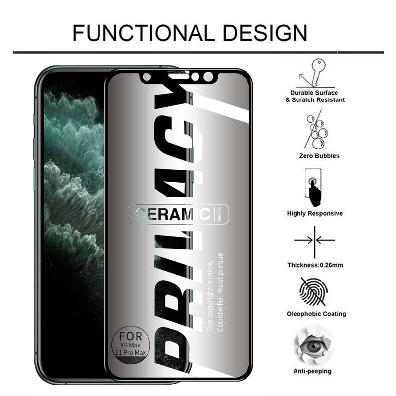 iPhone Ceramic Privacy Soft Film