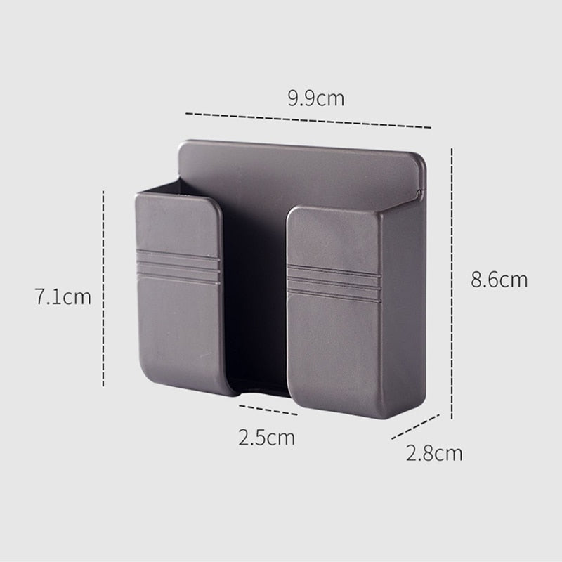 Wall-Mounted Mobile Phone Charging Storage Box