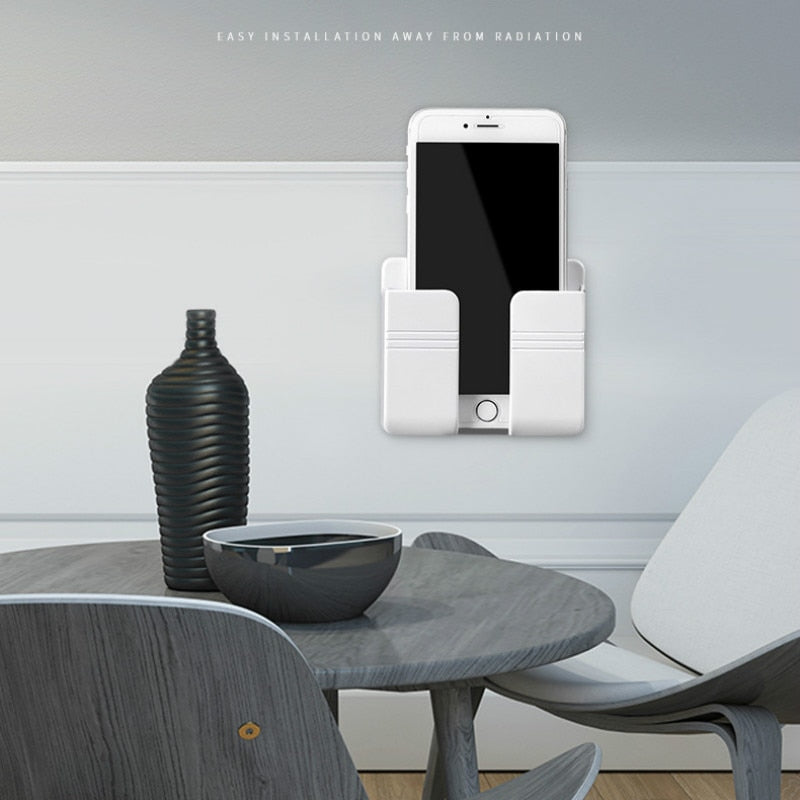 Wall-Mounted Mobile Phone Charging Storage Box