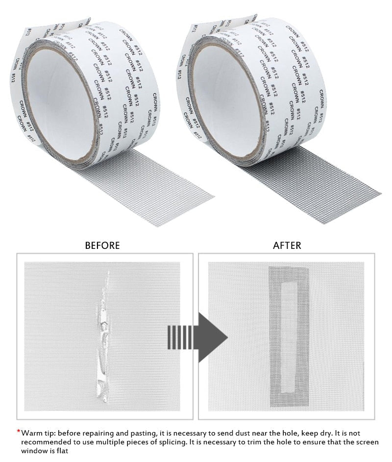 Anti-Insect Screen Repairer