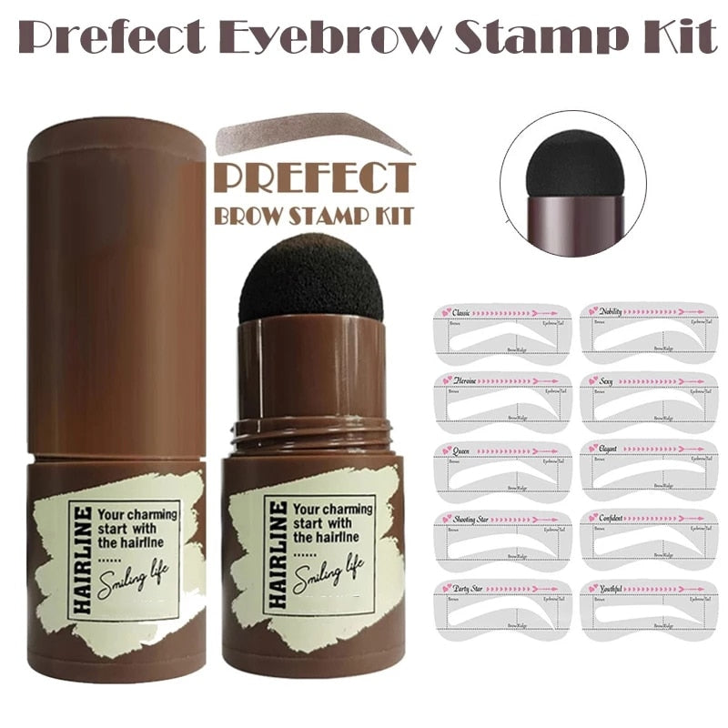 Brow Stamp Stencil Kit
