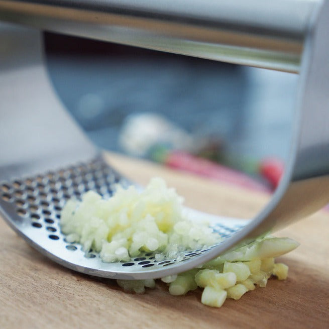 Stainless Steel Garlic Press