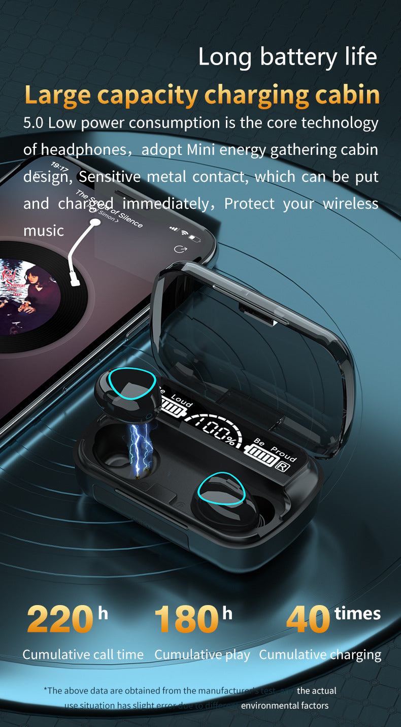 3500mAh Wireless Headphones