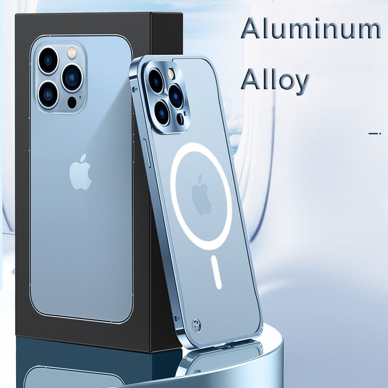 iPhone Series Metal Frame Mobile Phone Case