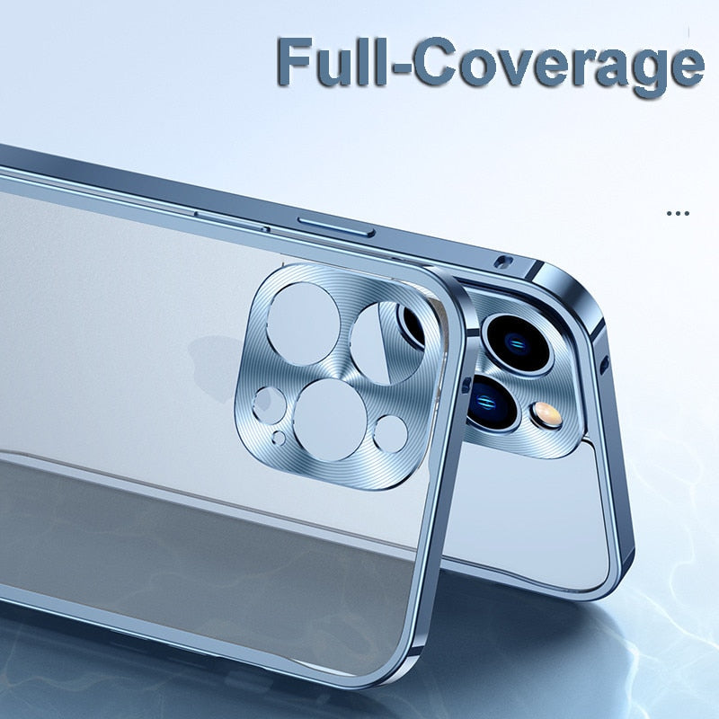 iPhone Series Metal Frame Mobile Phone Case