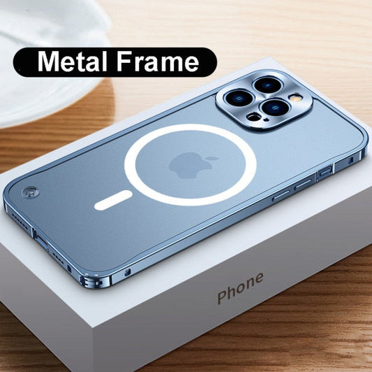 iPhone Series Metal Frame Mobile Phone Case