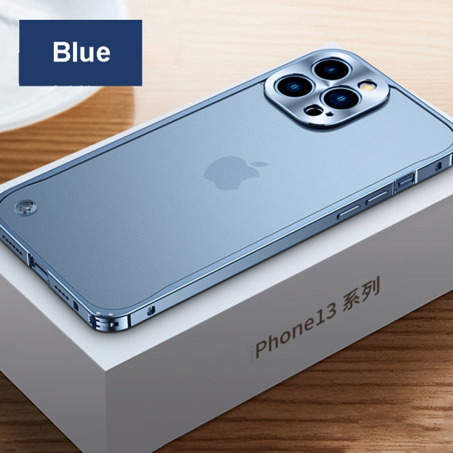 iPhone Series Metal Frame Mobile Phone Case