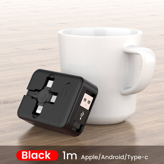 Three In One Charging Cable Roll