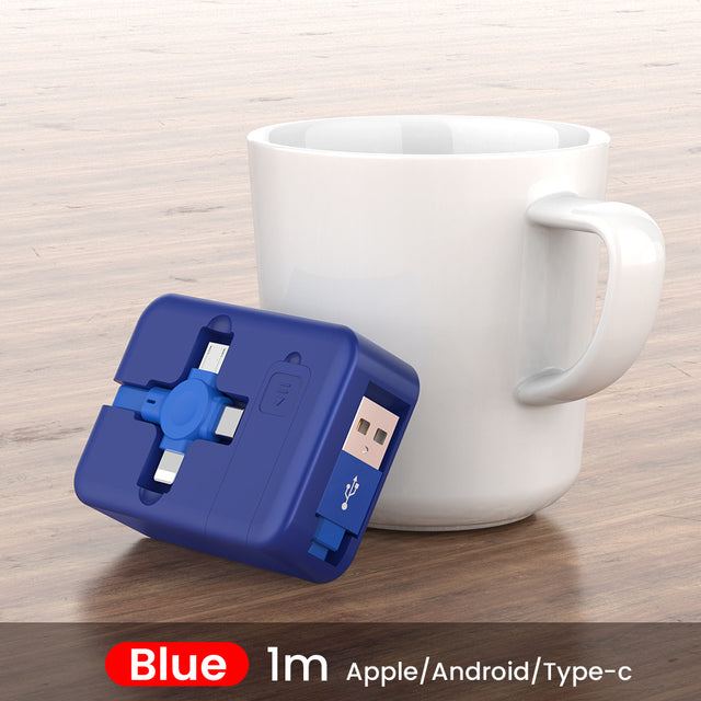 Three In One Charging Cable Roll