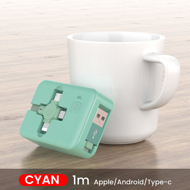 Three In One Charging Cable Roll