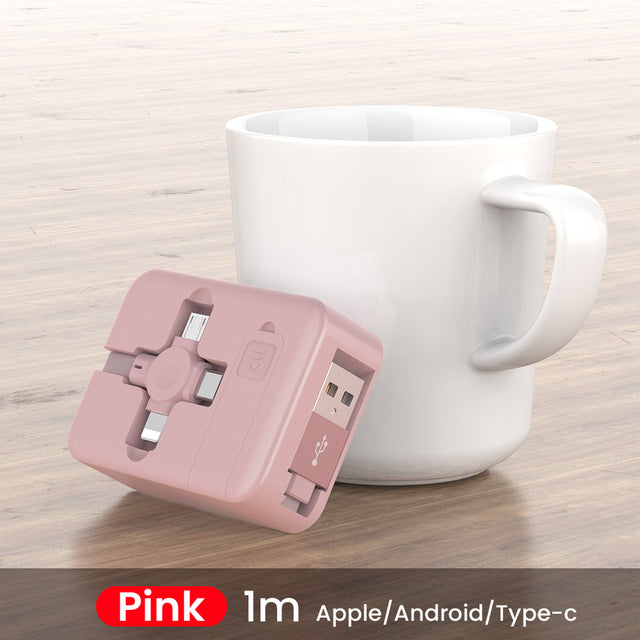 Three In One Charging Cable Roll
