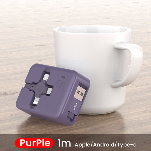 Three In One Charging Cable Roll